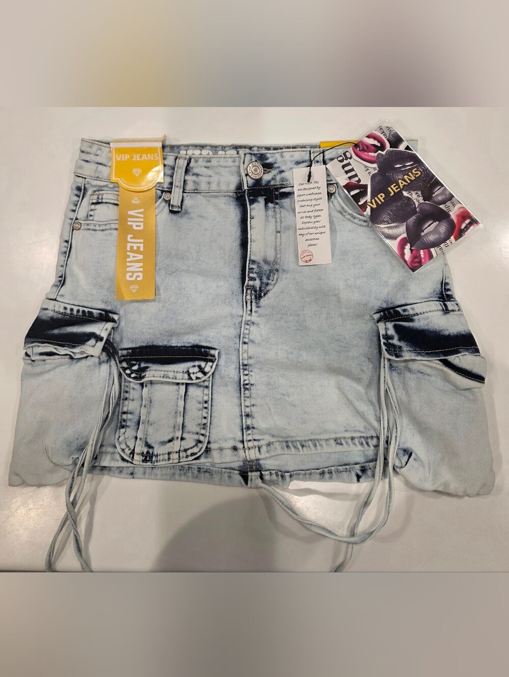 Womens DENIM SKIRT VIP